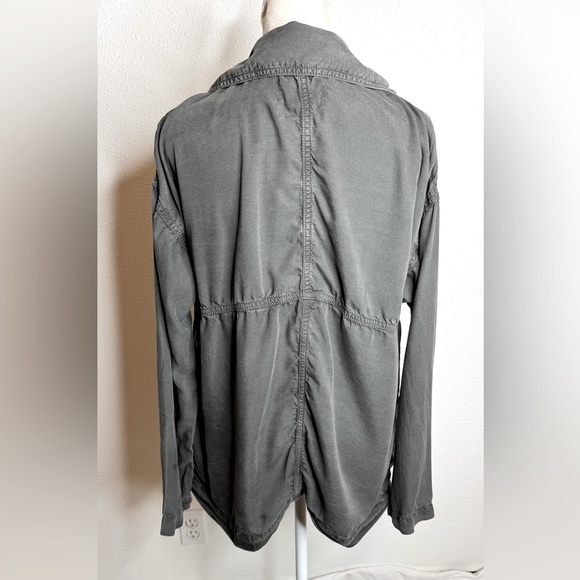 Caslon® Open Front Tencel® Utility Jacket - Picture 4 of 6
